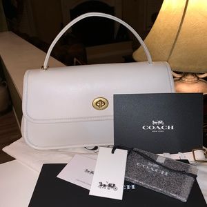 Authentic Coach Turnlock bag